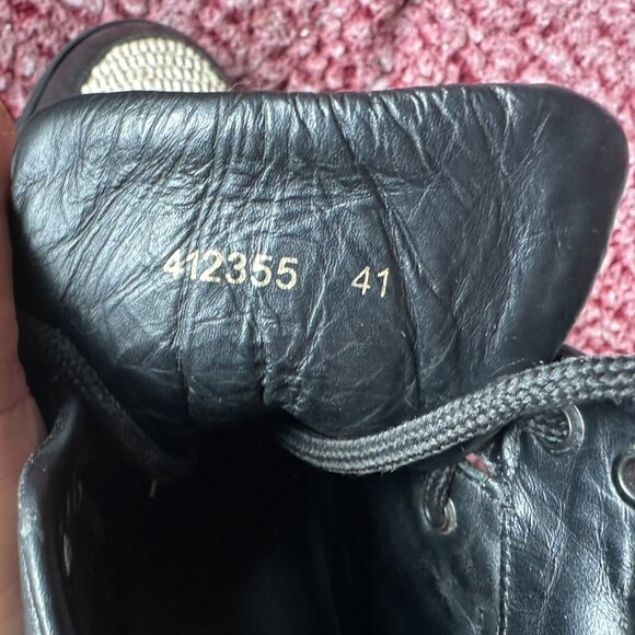 Salvatore Ferragamo Brown Suede Angel Mid-Top Sneakers Size 7M - Picture 5 of 6